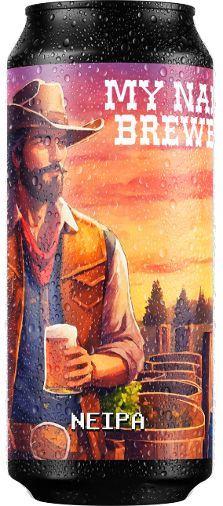 My Name is Brewbody - Game Over Brewing Co. IPA - New England / Hazy 440ml - 1