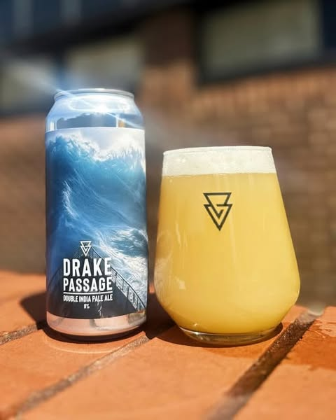 Drake Passage - Azvex Brewing Company IPA - Imperial / Double New England / Hazy 440ml - 1