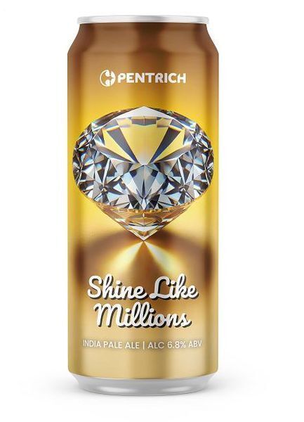 Shine Like Millions - Pentrich Brewing Co. IPA - New England / Hazy 440ml - 1