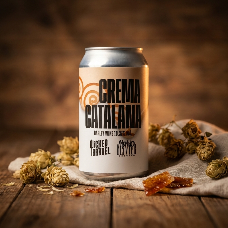 Crema Catalana (Wicked Barrel collab) - Menno Olivier Brewing Barleywine - Other 330ml - 2