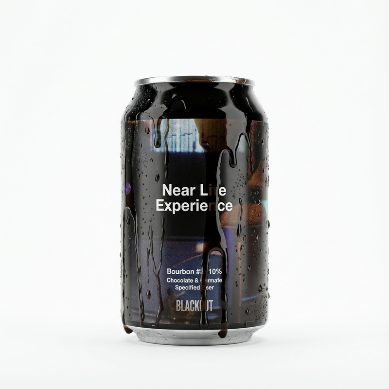 Near Life Experience - Bourbon BA - Blackout Brewing Stout - Imperial / Double Pastry 330ml - 1