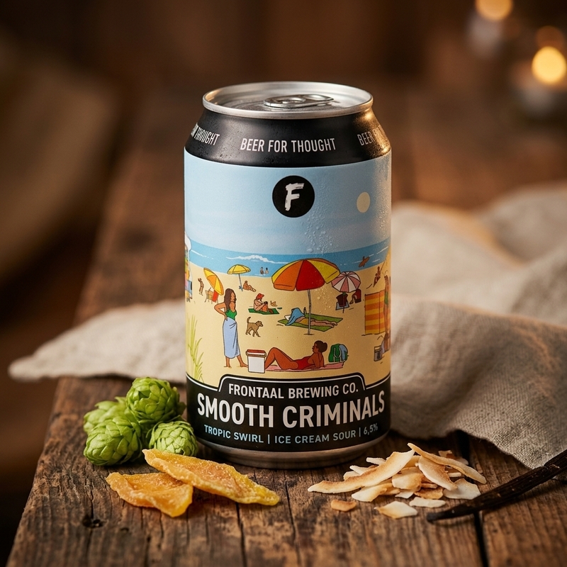 Smooth Criminals Tropic Swirl - Frontaal Brewing Co. Sour - Smoothie / Pastry 330ml - 1