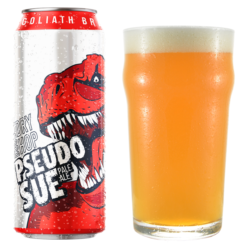 DDH Pseudo Sue - Toppling Goliath Brewing Co. Pale Ale - New England / Hazy 473ml - 1