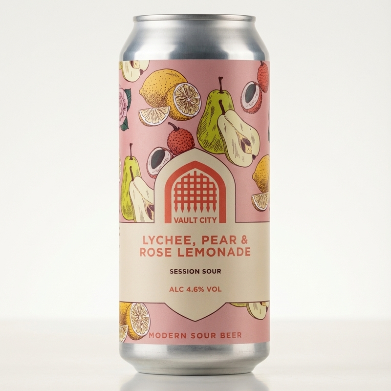 Lychee, Pear & Rose Lemonade