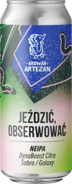 Jeździć Obserwować - Browar Artezan IPA - New England / Hazy 500ml - 1