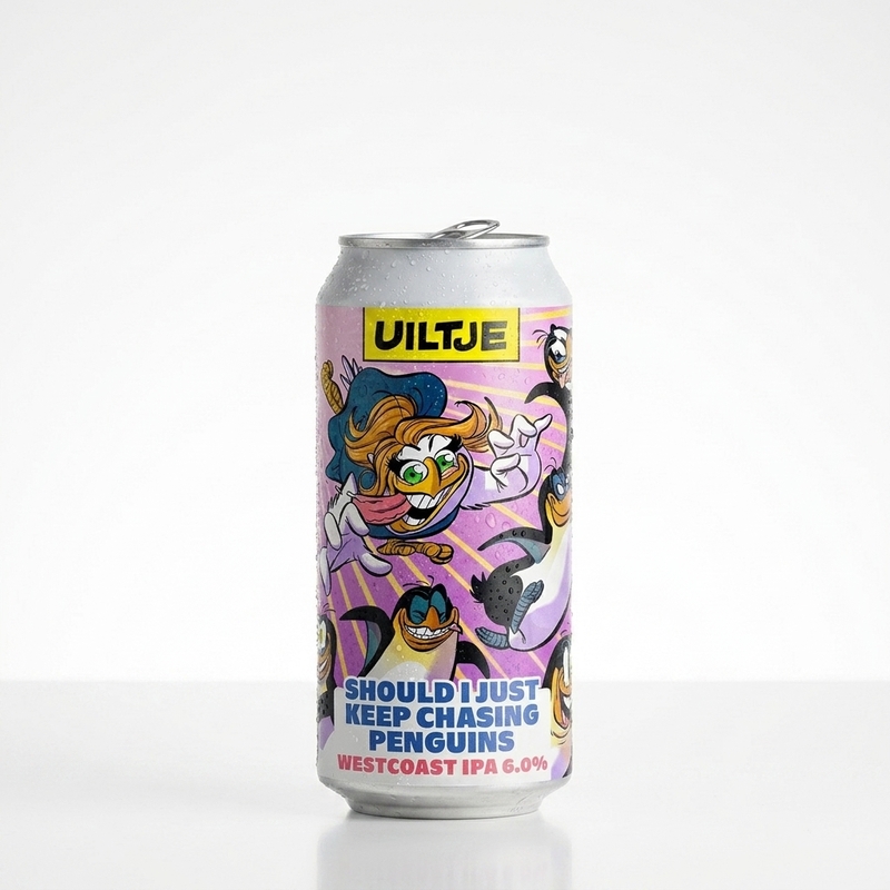 Should I Just Keep Chasing Penguins - Uiltje Brewing Company IPA - American 440ml - 2
