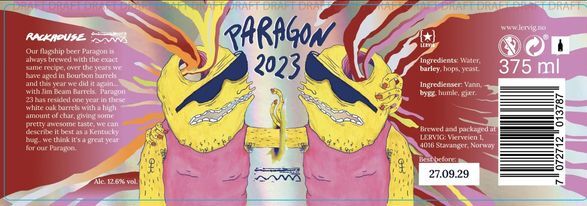 Paragon 2023 - LERVIG Barleywine - American 375ml - 1