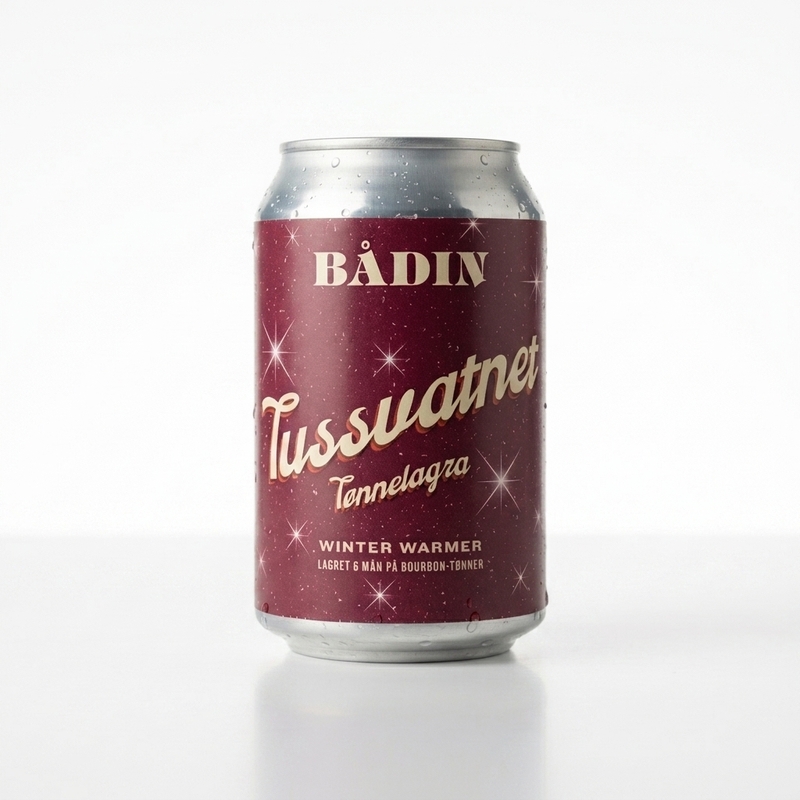 Tønnelagra Tussvatnet - Bådin Bryggeri Winter Warmer 330ml - 2