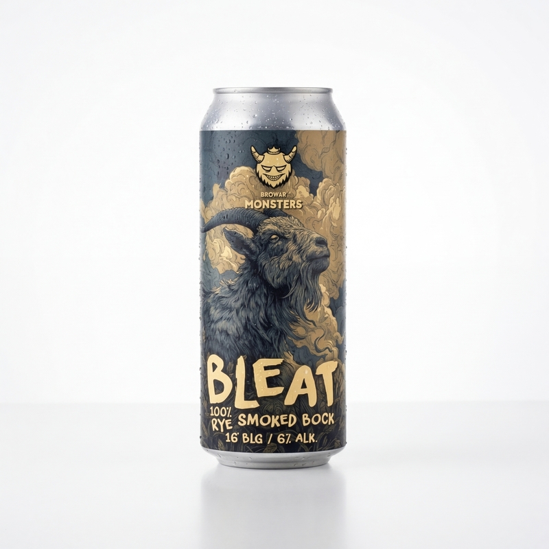 Bleat - Browar Monsters Rauchbier 500ml - 1