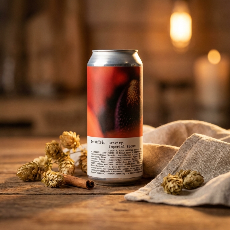 Gravity + - DOSKIWIS BREWING Stout - Imperial / Double 440ml - 2