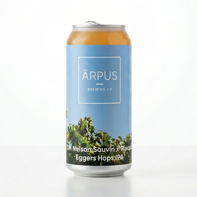 TDH Nelson Sauvin x Riwaka Eggers Hops IPA - Ārpus Brewing Co. IPA - New England / Hazy 440ml - 1
