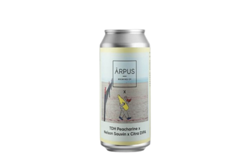 TDH Peacharine x Nelson Sauvin x Citra DIPA (Beak collab) - Ārpus Brewing Co. IPA - Imperial / Double New England / Hazy 440ml - 1