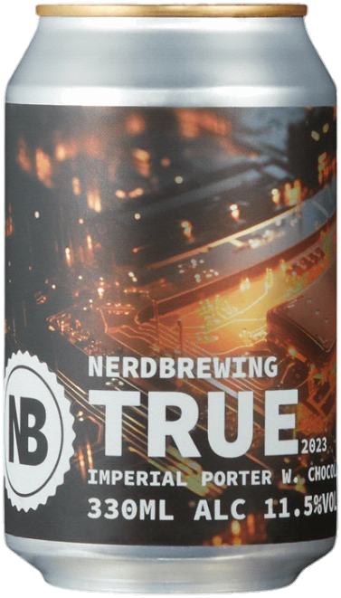 True Imperial Porter w. Chocolate & Coconut - Nerdbrewing Porter - Imperial / Double 330ml - 1