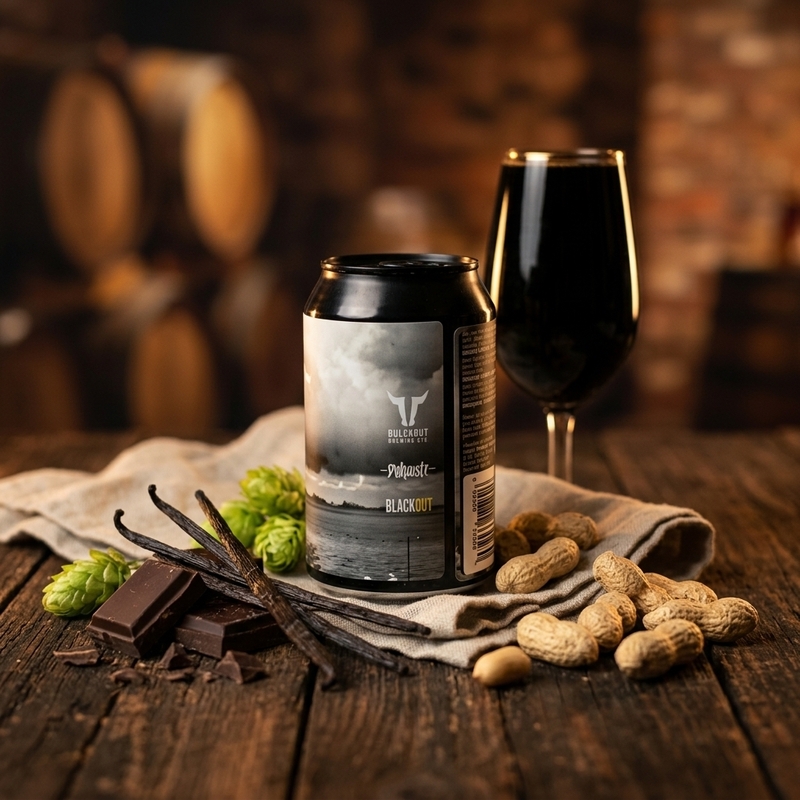Against the Atom - Blackout Brewing Stout - Imperial / Double 330ml - 1