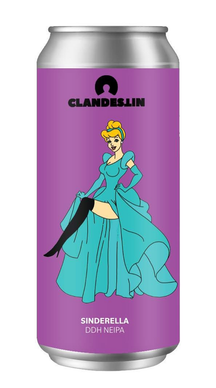 Sinderella - Clandestin Beer IPA - New England / Hazy 500ml - 1