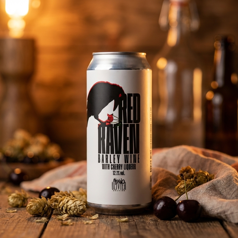 Red Raven - Menno Olivier Brewing Barleywine - Other 440ml - 2