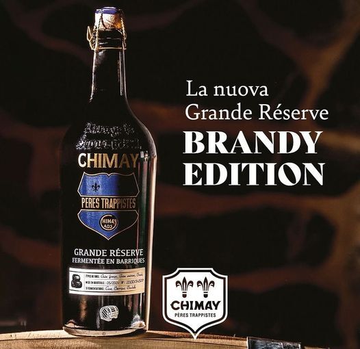 Chimay Grande Réserve Veillie En Barriques - Chêne Français, Chêne Américain, Brandy - Bières de Chimay Belgian Strong Dark Ale 750ml - 1