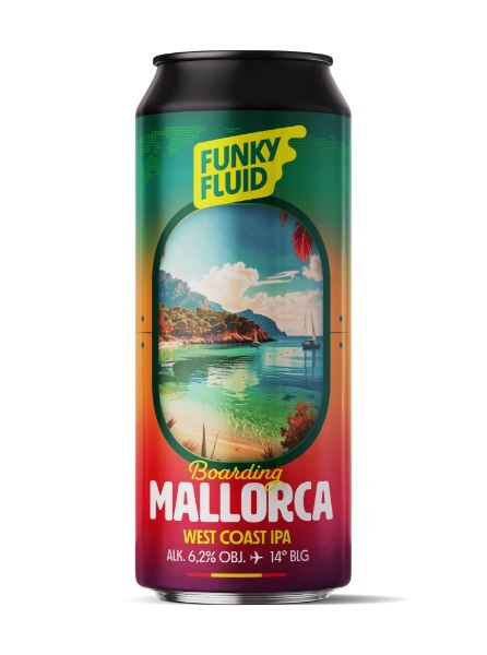 Boarding: Mallorca - Funky Fluid IPA - American 500ml - 1