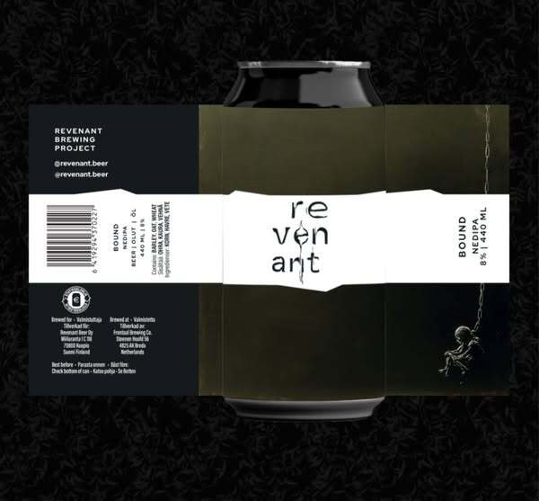 Bound - Revenant Brewing Project IPA - Imperial / Double New England / Hazy 440ml - 1