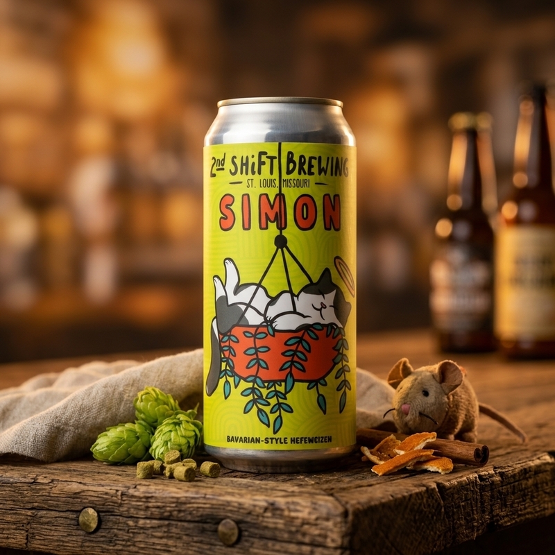 Simon - 2nd Shift Brewing Pale Ale - American 473ml - 1