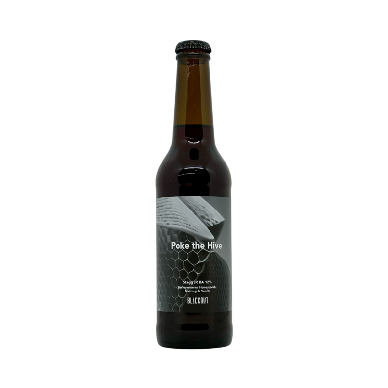 Poke The Hive - Stagg Jr Ba - Blackout Brewing Barleywine - Other 330ml - 1