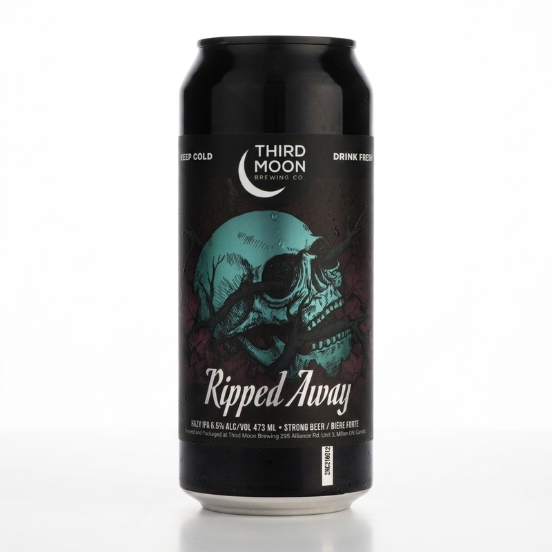 Ripped Away - Third Moon Brewing Company IPA - New England / Hazy 473ml - 2