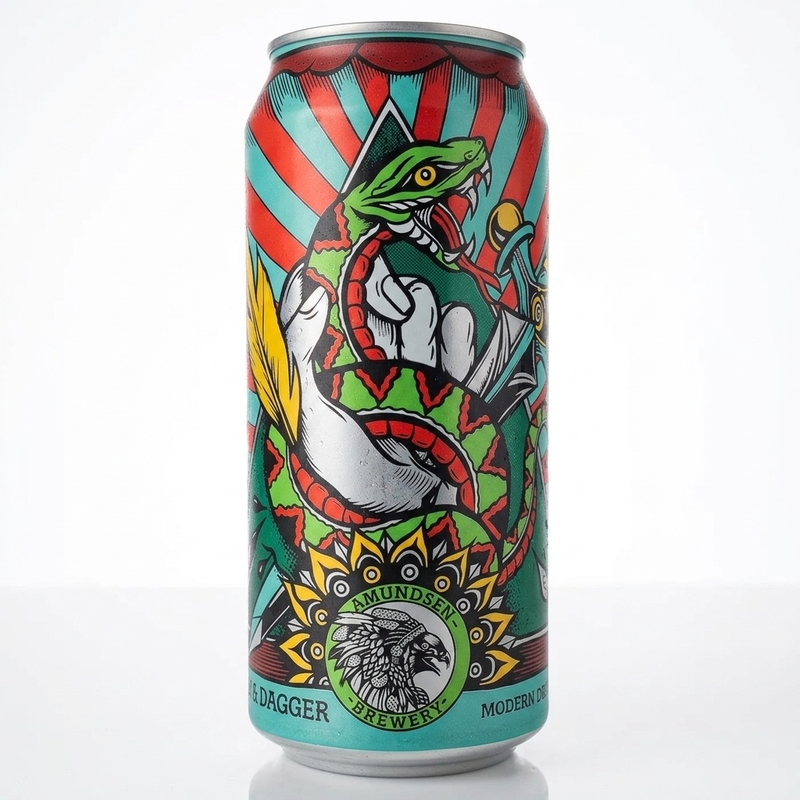 Session Ink & Dagger - Amundsen Brewery IPA - Session 440ml - 1