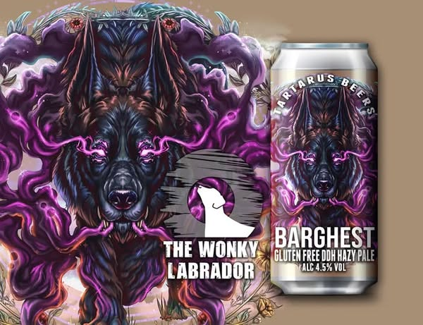 Barghest - Tartarus Beers Pale Ale - New England / Hazy 440ml - 1