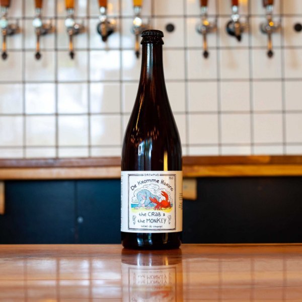 The Crab & The Monkey - De Kromme Haring Farmhouse Ale - Bière de Coupage 750ml - 1