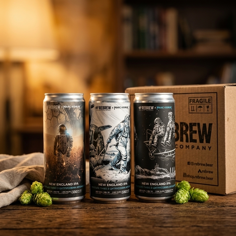 Max Kidruk - Rebrew IPA - New England / Hazy 330ml - 2