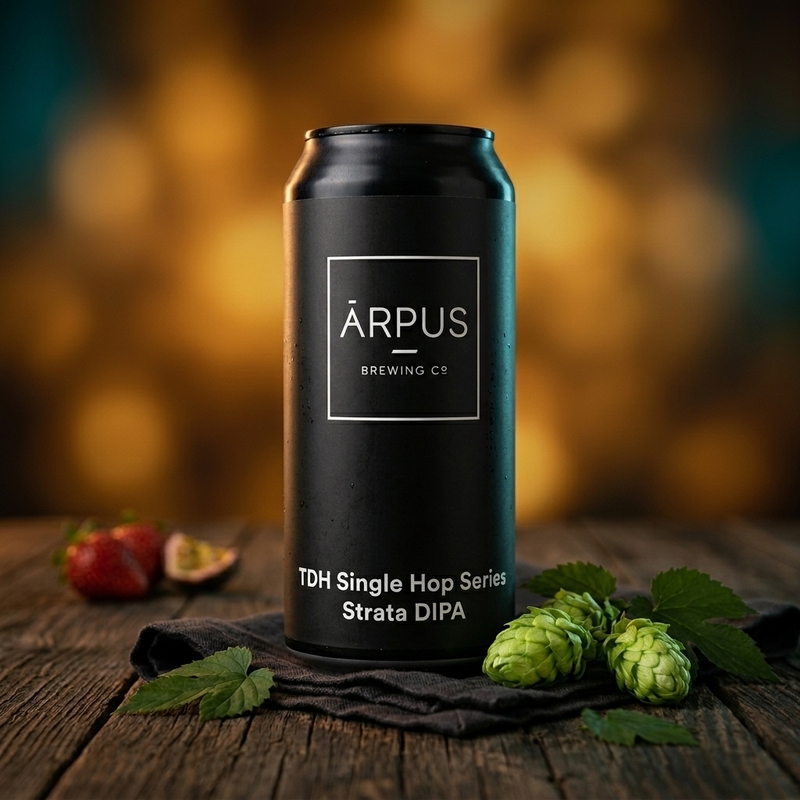 TDH Single Hop Series Strata DIPA - Ārpus Brewing Co. IPA - Imperial / Double New England / Hazy 440ml - 2