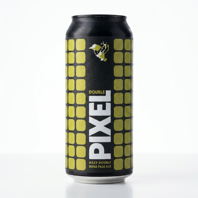 Double Pixel - Phase Three Brewing IPA - Imperial / Double New England / Hazy 473ml - 2