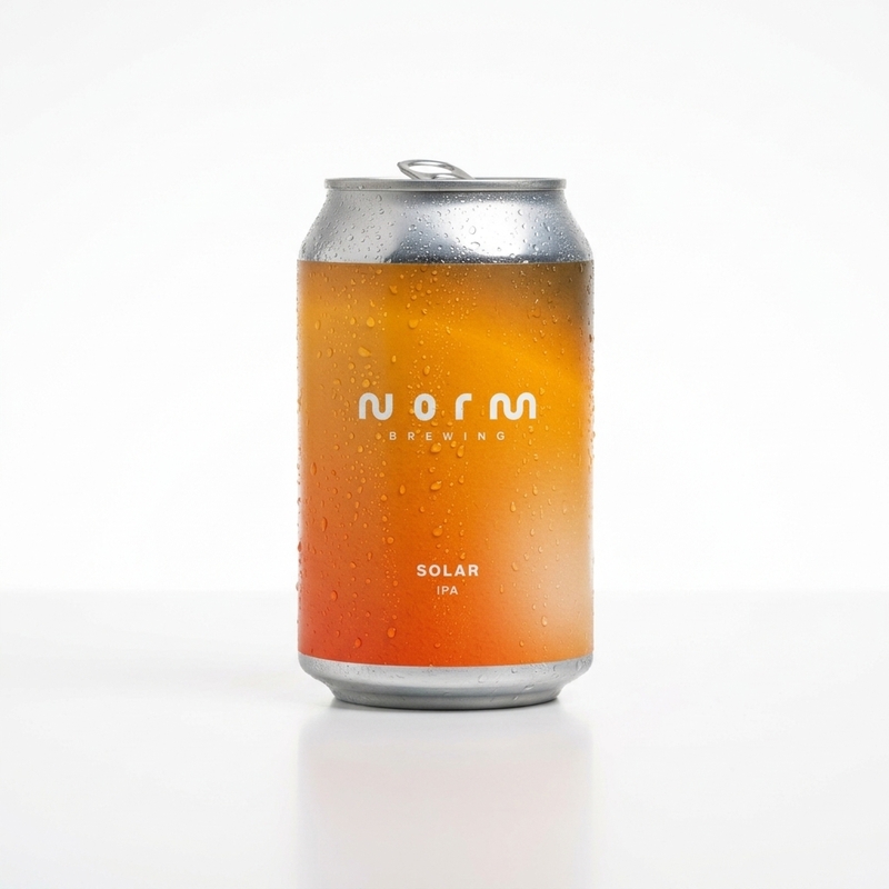 Solar - Norm Brewing IPA - New England / Hazy 330ml - 1
