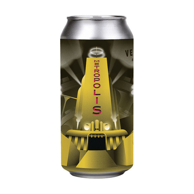 Metropolis - Verdant Brewing Co IPA - New England / Hazy 440ml - 1