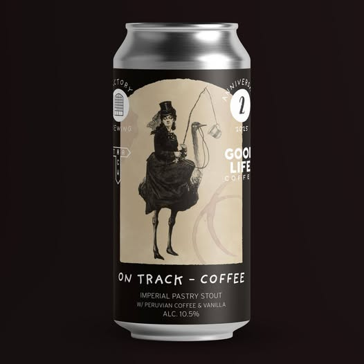 On Track - Coffee - Factory Brewing Stout - Imperial / Double Pastry 440ml - 1