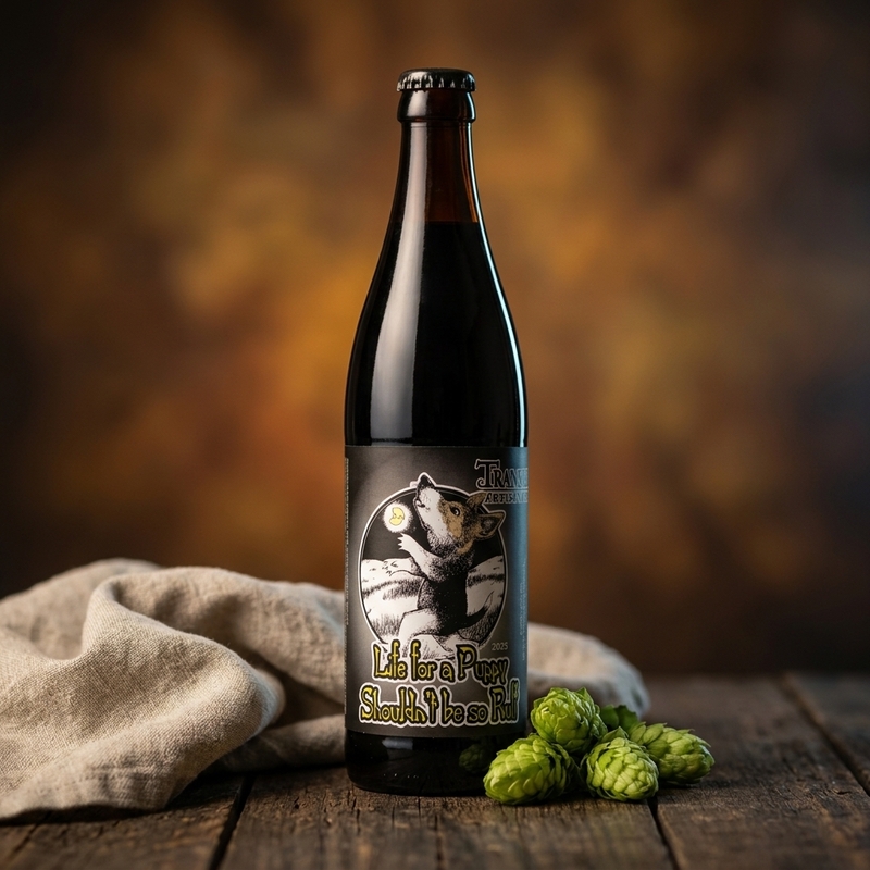 Life For a Puppy Shouldn't Be So Ruff - Transient Artisan Ales Stout - Imperial / Double 500ml - 1