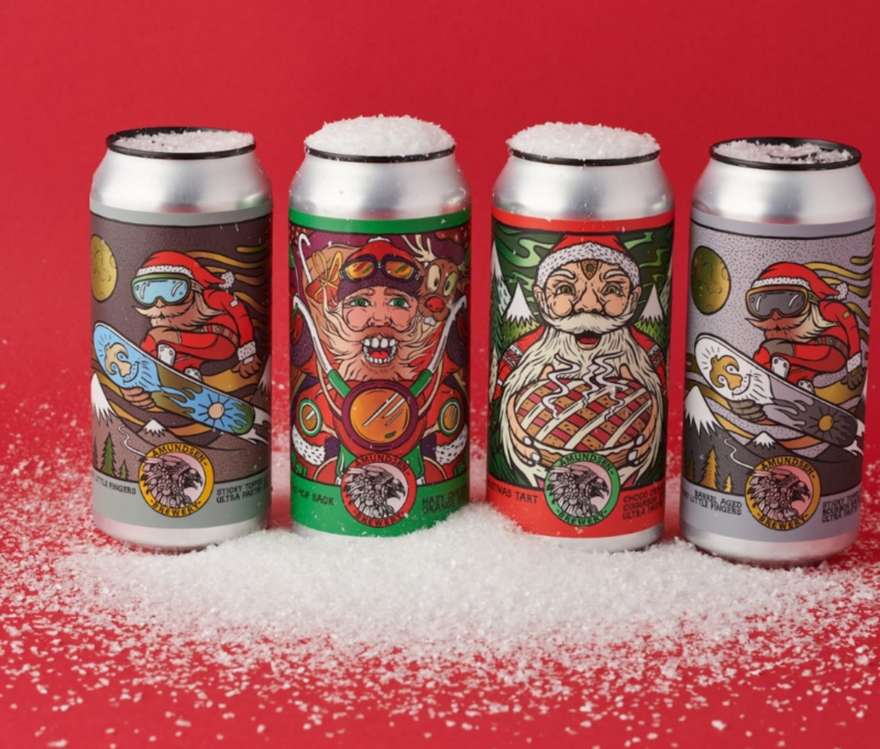 Night Sleigher - Amundsen Brewery IPA - Imperial / Double New England / Hazy 440ml - 2