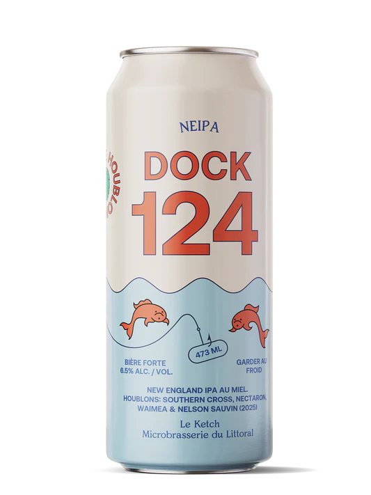 Dock 129 - Le Ketch IPA - New England / Hazy 473ml - 1