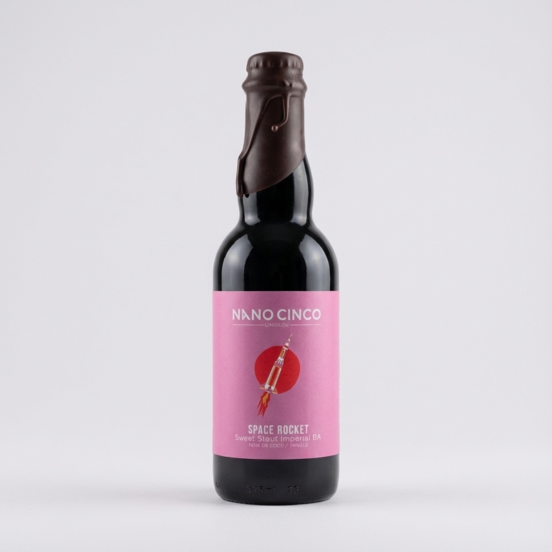 Space Rocket - Nano Cinco Stout - Imperial / Double 375ml - 1