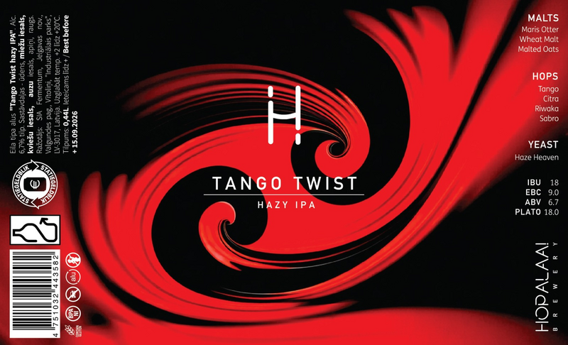 Tango Twist - Hopalaa IPA - New England / Hazy 440ml - 1