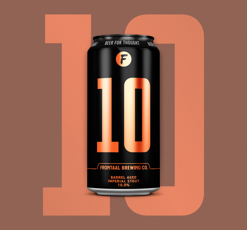 10 - Frontaal Brewing Co. Stout - Imperial / Double 440ml - 1