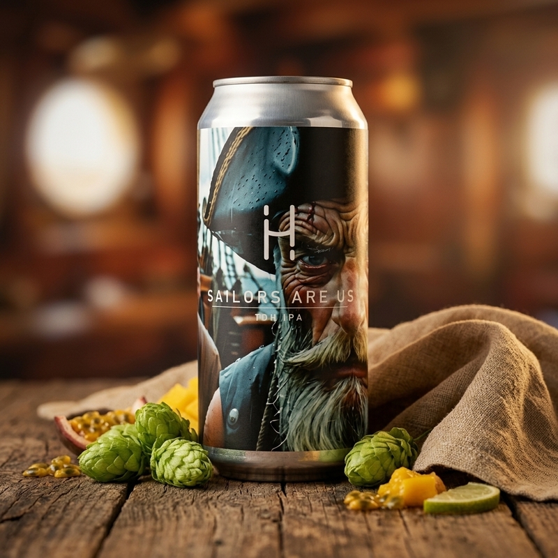 Sailors Are Us - Hopalaa IPA - New England / Hazy 440ml - 2