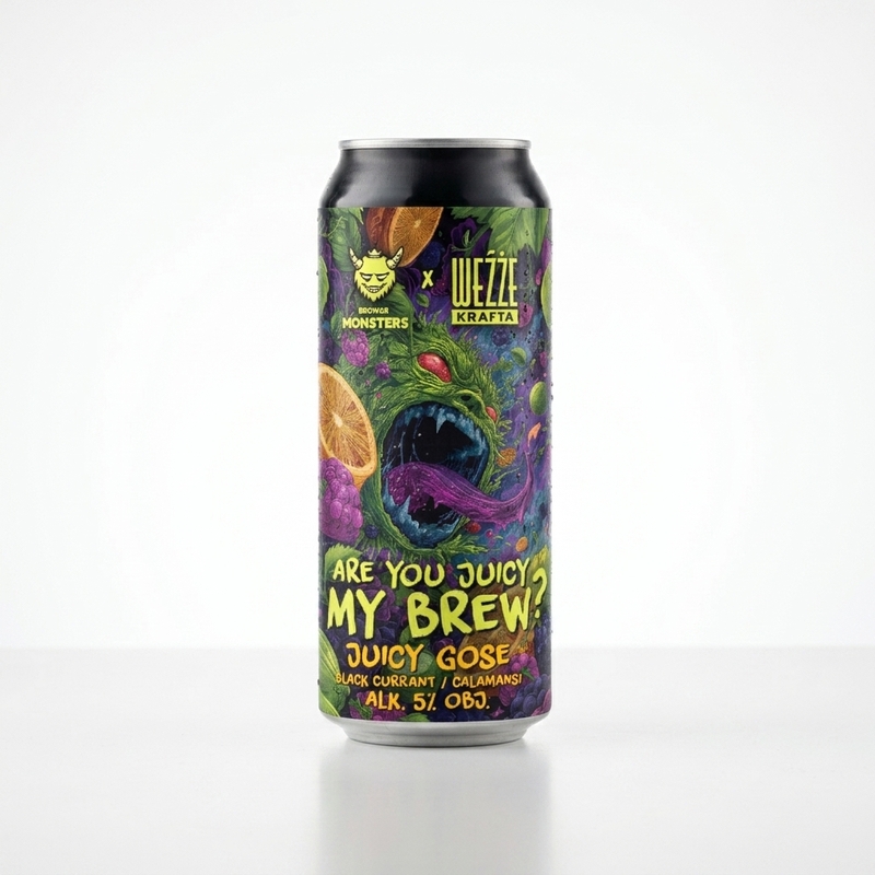 Are You Juicy My Brew? - Browar Monsters Sour - Fruited Gose 500ml - 2