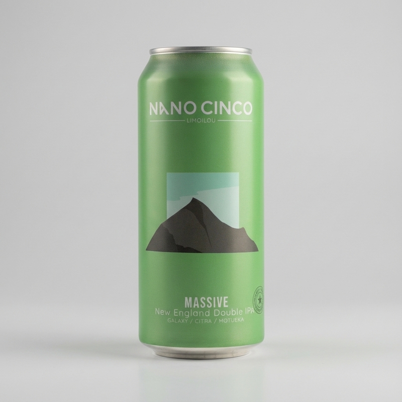 Massive - Nano Cinco IPA - Imperial / Double New England / Hazy 473ml - 1