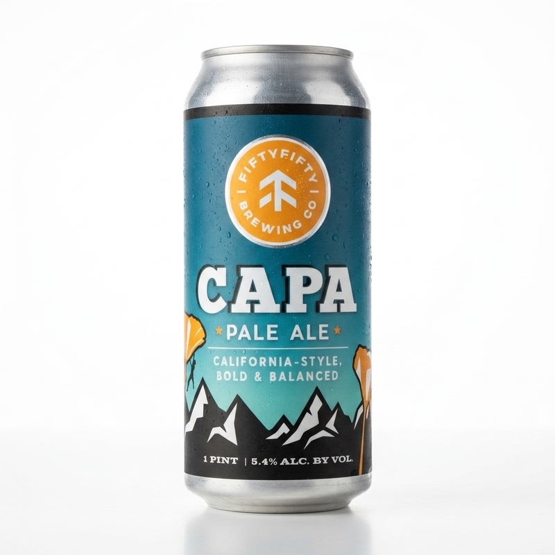 CAPA - FiftyFifty Brewing Co. Pale Ale - American 355ml - 2