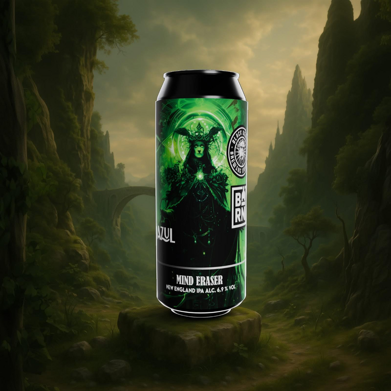 Mind Eraser - Black Rebel Brewing Company IPA - New England / Hazy 440ml - 1