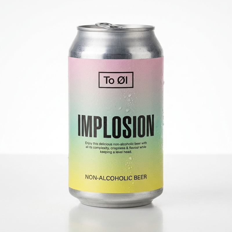 Tool Implosion - To Øl Non-Alcoholic Beer - IPA 330ml - 2