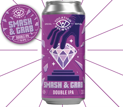 Smash & Grab - Vocation Brewery IPA - Imperial / Double 440ml - 1