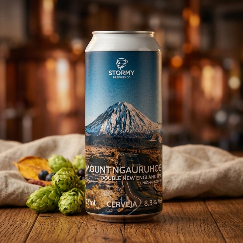 Blood Falls - Stormy Brewing Co. IPA - Triple New England / Hazy 473ml - 1