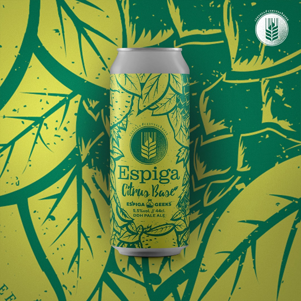 Citrus Base - Cervesa Espiga Pale Ale - New England / Hazy 440ml - 1